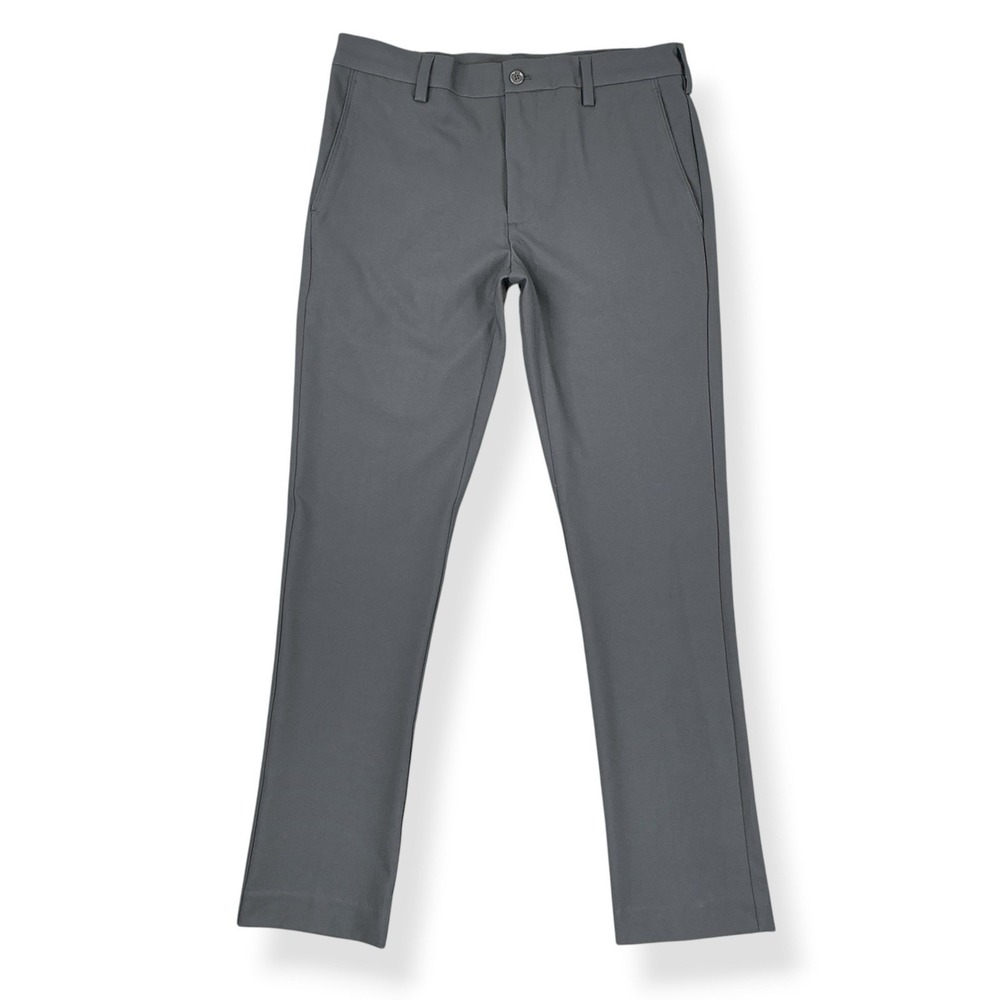 Savane Pants Men 30x30 (ACTUAL 30x29.5) Gray Slim Fit Dress Pants NWT
